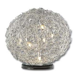 Esfera colgante y superficie con LEDS 60cm