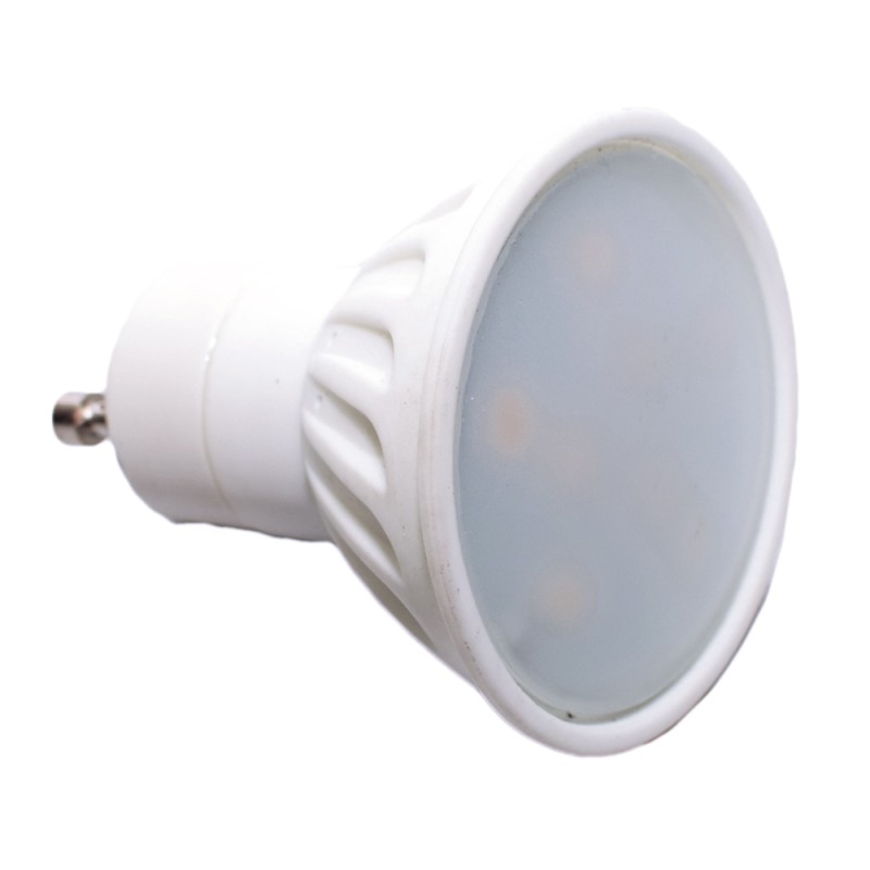 ledscom.de Lámpara de Pared LUNARA Blanca a una Bombilla Incluido 340lm LED GU10 Bombilla