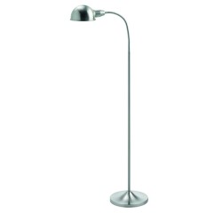 Lámpara de pie Pep cromo mate
