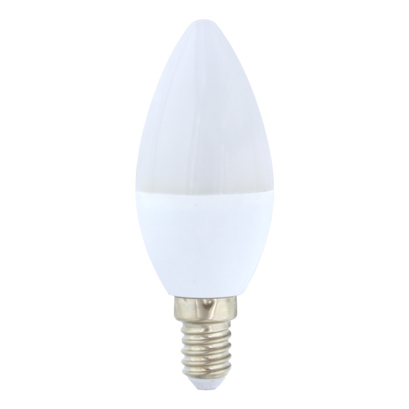 Bombilla LED Esférica E14 Luz Cálida (6W) 