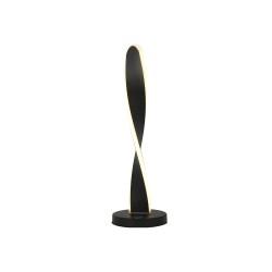 Sobremesa Espiral negro, 10W