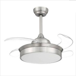 Ventilador Mini MIstra cromo mate