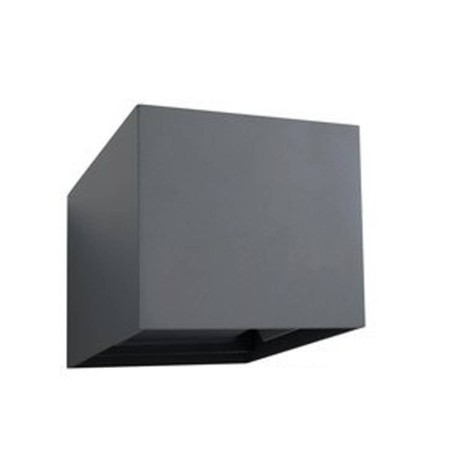 Aplique cubo gris oscuro 3000k