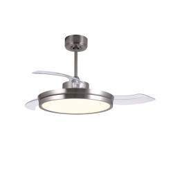 Ventilador Areca Níquel