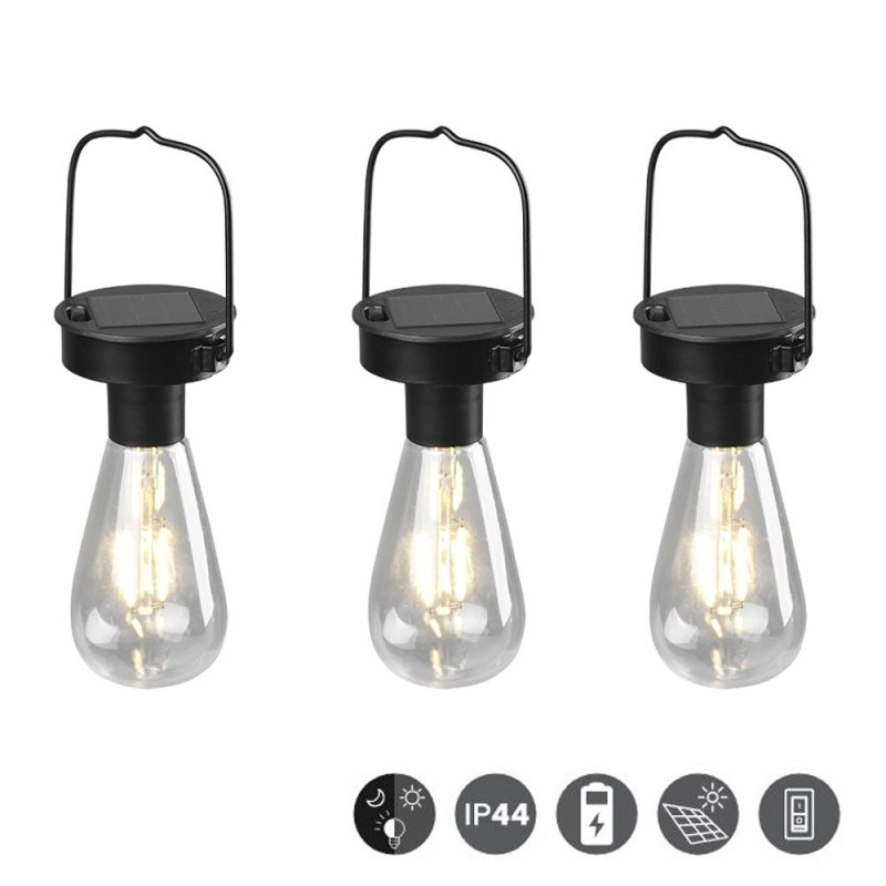 Set 3 colgantes solares
