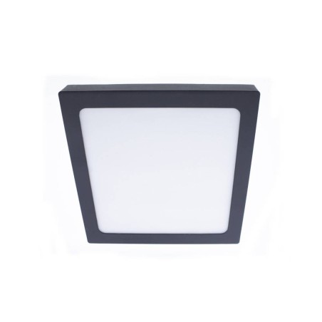 Plafón de techo Gelys cuadrado acabado antracita LED 30w 4000k 2700lm 30x30cm