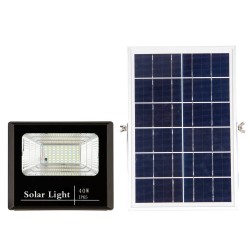 Aplique Solar 40w 6000k-7000k