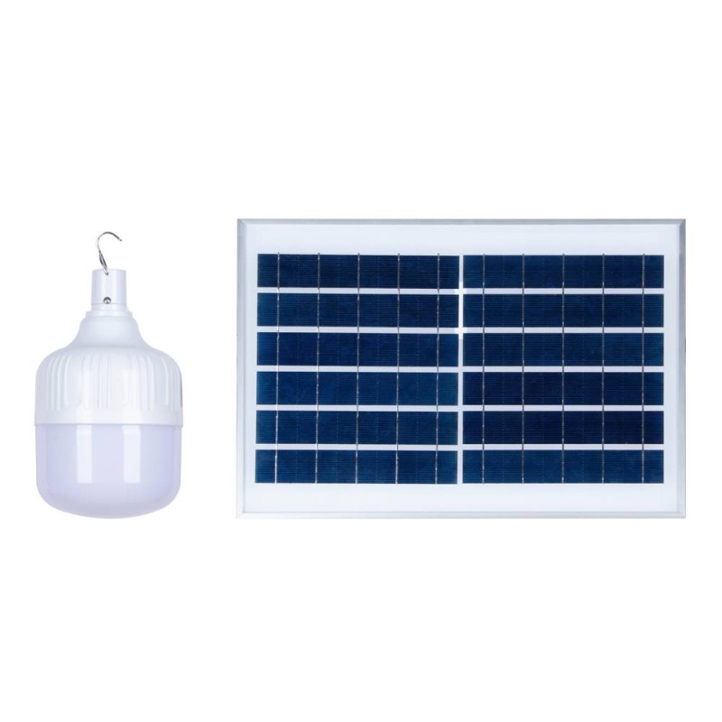 Bombilla solar LED 6000K
