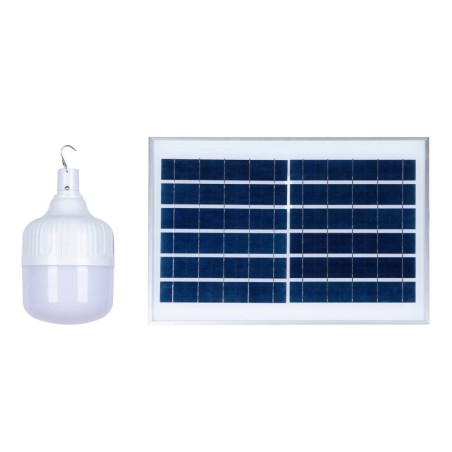Bombilla solar LED 6000K