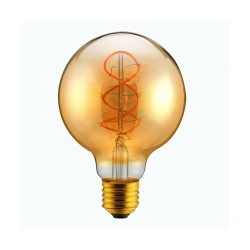 Bombilla Globo Ámbar 8W dimmable 2000K