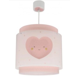 Lámpara colgante Dreams Corazón Rosa