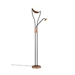 Lámpara de pie Chris LED 18w +3.8w 2350lm 3000k