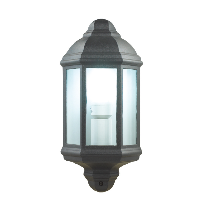 Aplique de pared Beni negro