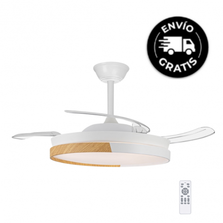 Ventilador de techo Nordic blanco
