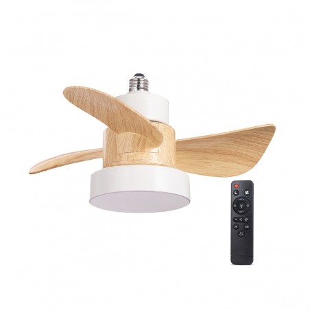 Ventilador con soporte E27 Bayad