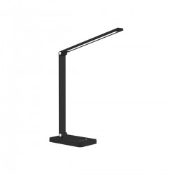 Flexo Attom negro  con batería LED