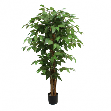 Árbol artificial Ficus en maceta
