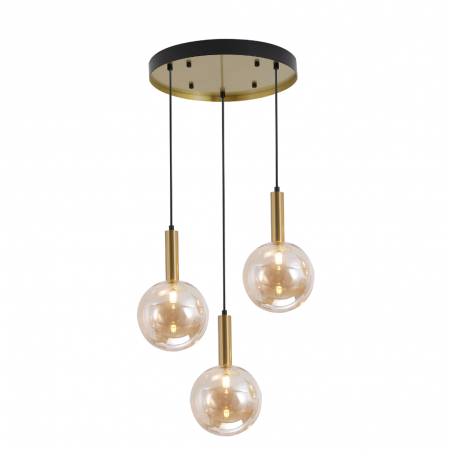 Lámpara de techo colgante Eris 3xG9