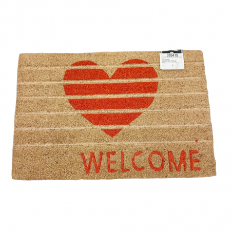 FELPUDO LOVE FIBRA DE COCO 60x40