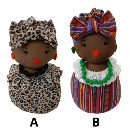Tope de puerta – Muñeca africana (modelos A y B)
