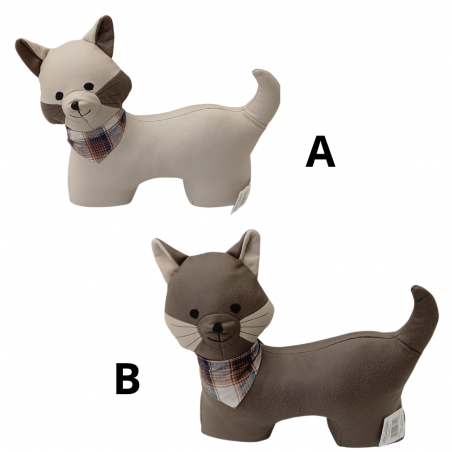 Tope de puerta Gato con pañuelo (Modelos A y B)