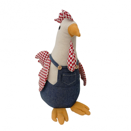 Tope de puerta  Gallo granjero (20×30 cm)