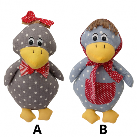 Tope de puerta  Patitos con lunares (modelos A y B)