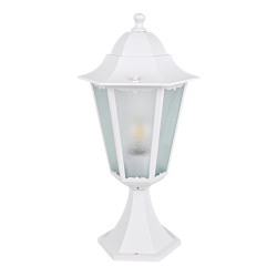 Baliza Granada 1xE27 acabado blanco