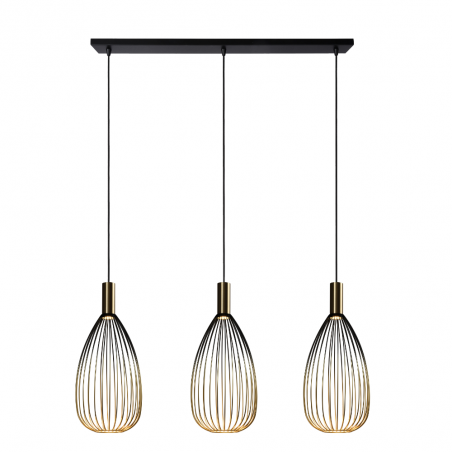 Lámpara de techo colgante Noa Lineal  3xGU10