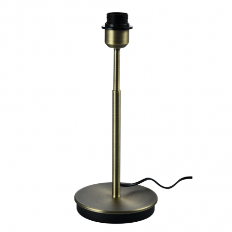 Lámpara de sobremesa Tova 1xE27 acabado metal oro envejecido