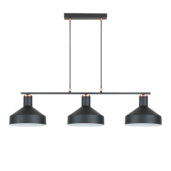 Lámpara de techo colgante Irias Lineal 3xE27