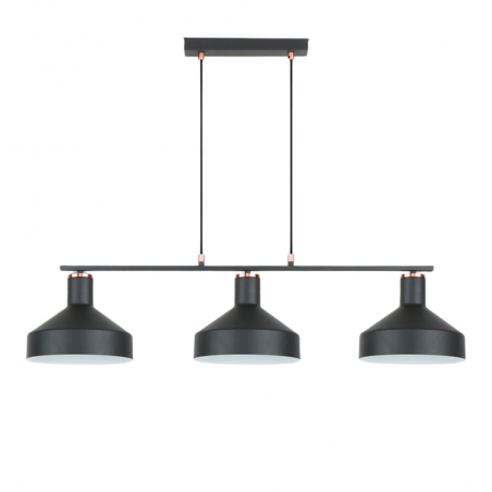 Lámpara de techo colgante Irias Lineal 3xE27