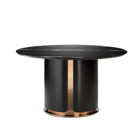 Mesa de comedor Zolo acabado roble oscuro