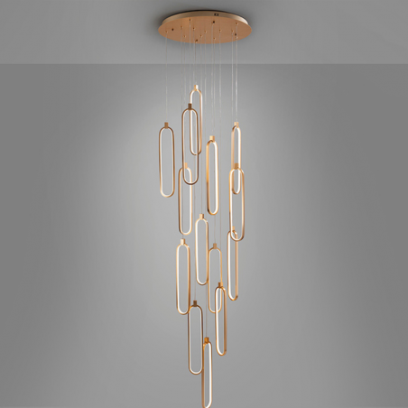 Lámpara de techo colgante Colette 14L LED 182w 3000k