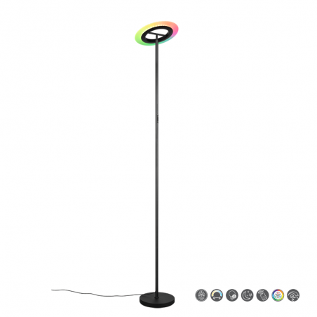 Lámpara de pie Samba LED 16.5w RGB integrado