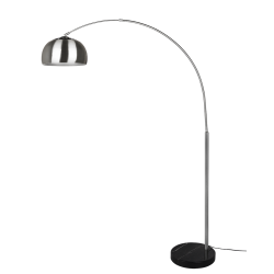 Lámpara de pie Argentina 1xE27 acabado níquel mate