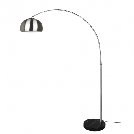 Lámpara de pie Argentina 1xE27 acabado níquel mate