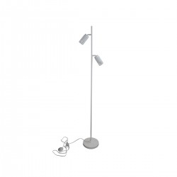 Lámpara de pie Sahara  2xGU10 acabado blanco