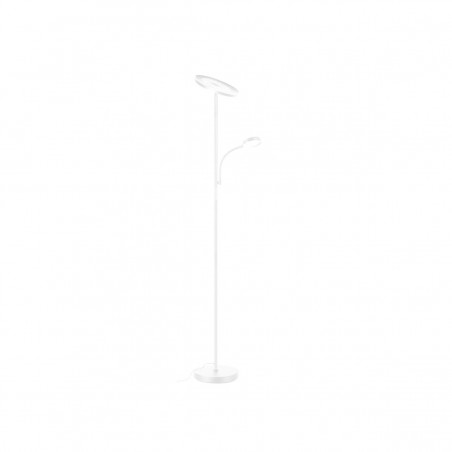 Lámpara de pie Denzel LED 30+6w 3CCT acabado blanco