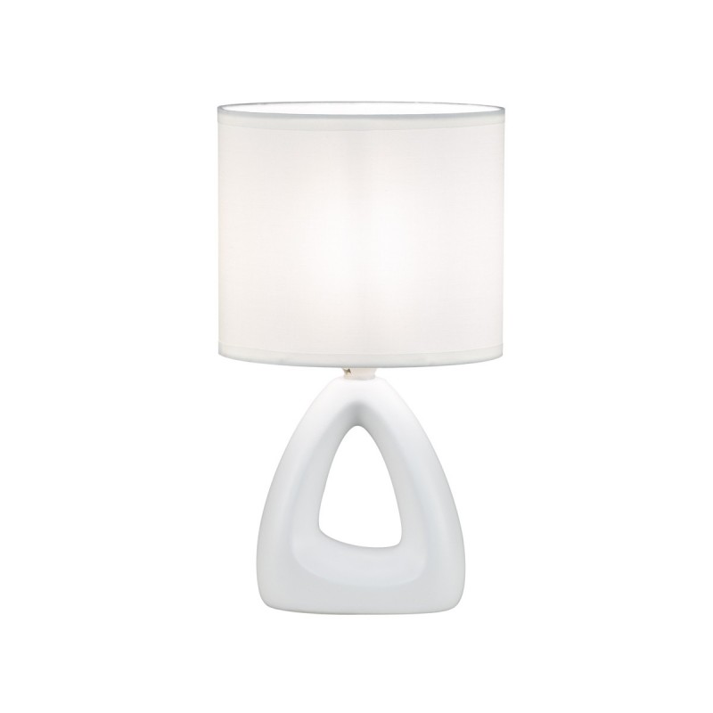 Lámpara de sobremesa  Greip 1xE14 acabado blanco