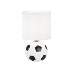 Lámpara de sobremesa  Oliver 1xE14 acabado balón fútbol