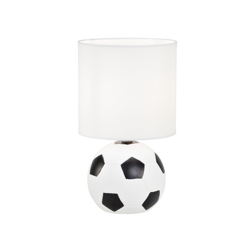 Lámpara de sobremesa  Oliver 1xE14 acabado balón fútbol