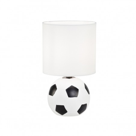 Lámpara de sobremesa  Oliver 1xE14 acabado balón fútbol