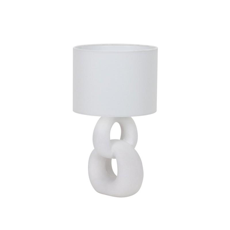 Lámpara de sobremesa  Melie 1xE14 acabado blanco