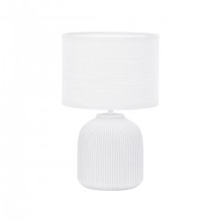 Lámpara de sobremesa Delfi 1xE14 acabado blanco