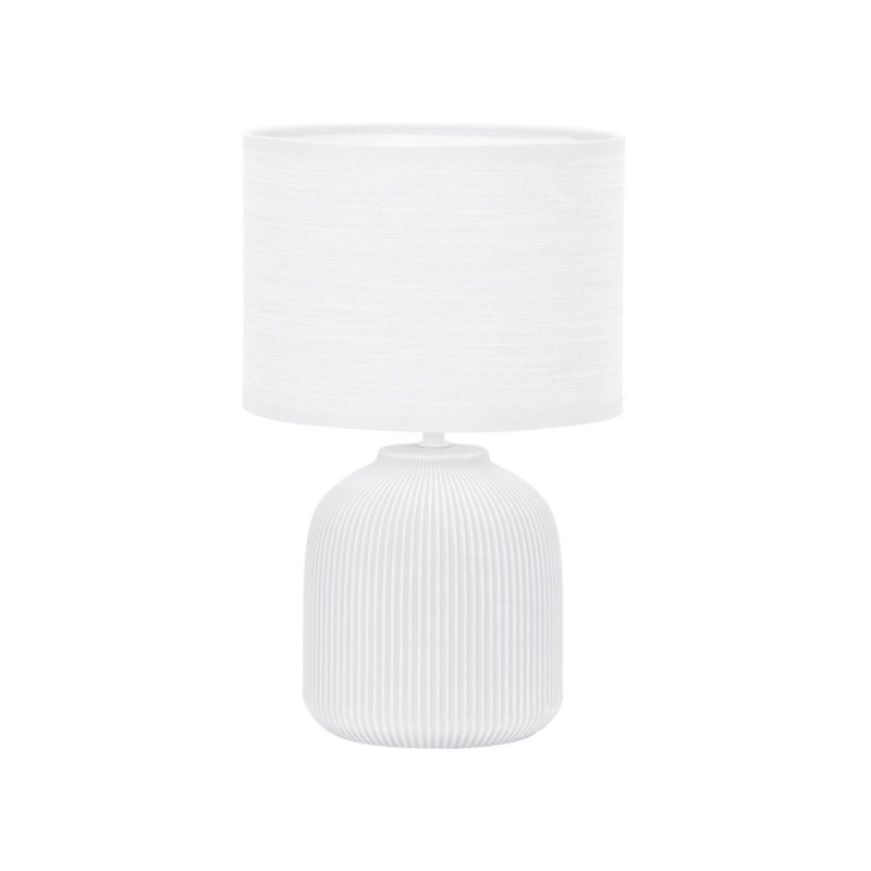 Lámpara de sobremesa Delfi 1xE14 acabado blanco