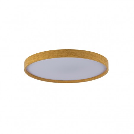 Plafón de techo Venus LED 46w 3CCT integrado acabado madera