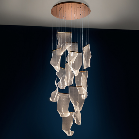 Lámpara de techo Velos 14L LED 68w 3000k dimmable