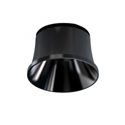 Foco adaptador para GU11 Confort acabado negro