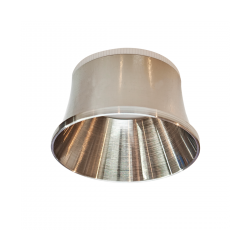 Foco adaptador para GU11 Confort acabado níquel